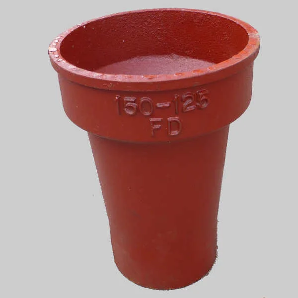 Cône de réduction en fonte